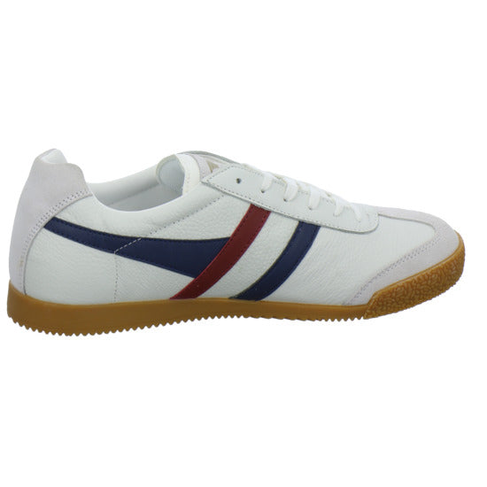 Gola Harrier Leather Schnürhalbschuhe Weiß-kombi - 360° Ansicht