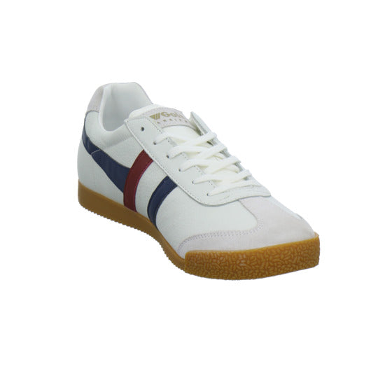 Gola Harrier Leather Schnürhalbschuhe Weiß-kombi - 360° Ansicht