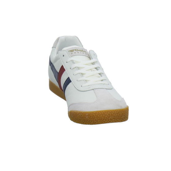 Gola Harrier Leather Schnürhalbschuhe Weiß-kombi - 360° Ansicht