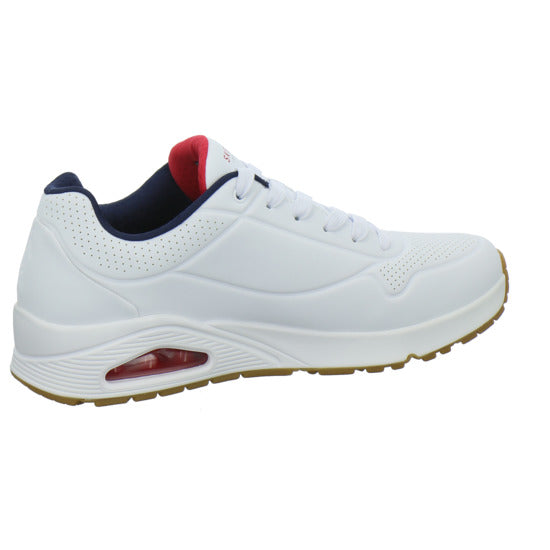 Skechers UNO Schnürhalbschuhe Weiß-kombi - 360° Ansicht