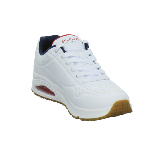 Skechers UNO Schnürhalbschuhe Weiß-kombi - 360° Ansicht