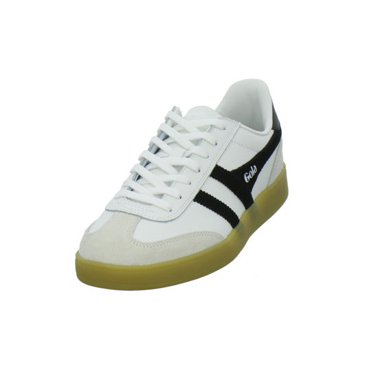 Gola Viper Leather Schnürhalbschuhe Weiß-kombi - 360° Ansicht