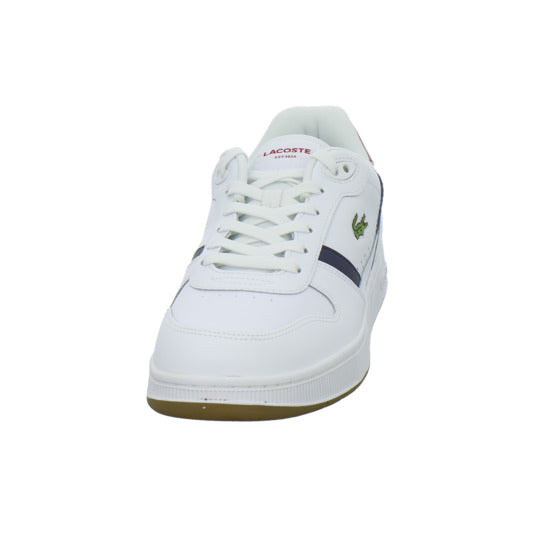 Lacoste T-Clip Schnürhalbschuhe Weiß-kombi - 360° Ansicht