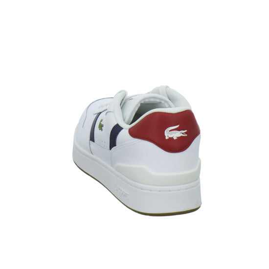 Lacoste T-Clip Schnürhalbschuhe Weiß-kombi - 360° Ansicht