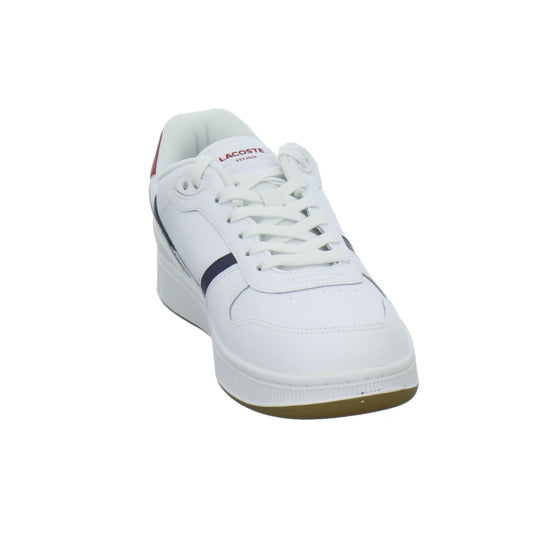 Lacoste T-Clip Schnürhalbschuhe Weiß-kombi - 360° Ansicht
