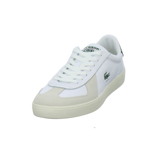 Lacoste Baseshot Schnürhalbschuhe Weiß-kombi - 360° Ansicht