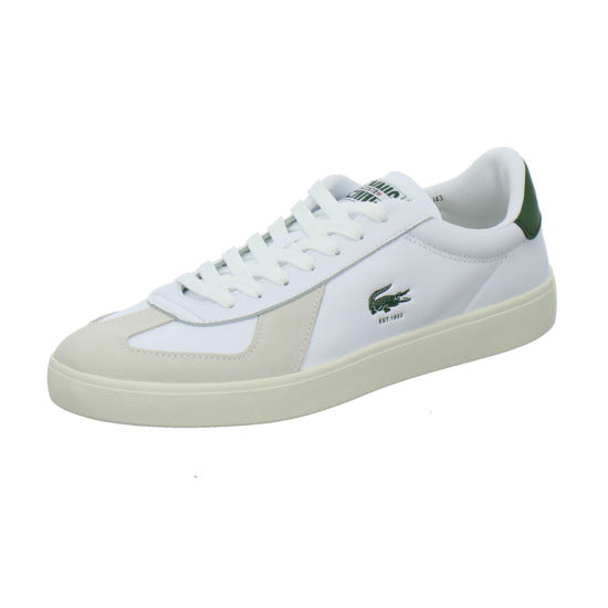 Lacoste Baseshot Schnürhalbschuhe Weiß-kombi - 360° Ansicht