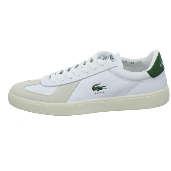 Lacoste Baseshot Schnürhalbschuhe Weiß-kombi - 360° Ansicht
