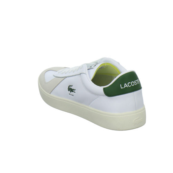 Lacoste Baseshot Schnürhalbschuhe Weiß-kombi - 360° Ansicht