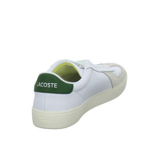 Lacoste Baseshot Schnürhalbschuhe Weiß-kombi - 360° Ansicht