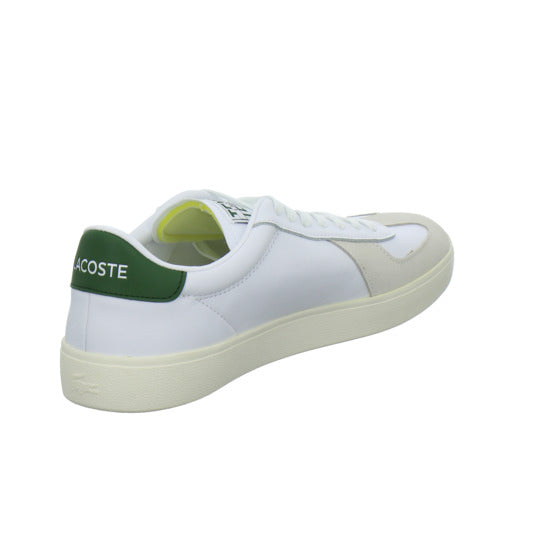 Lacoste Baseshot Schnürhalbschuhe Weiß-kombi - 360° Ansicht