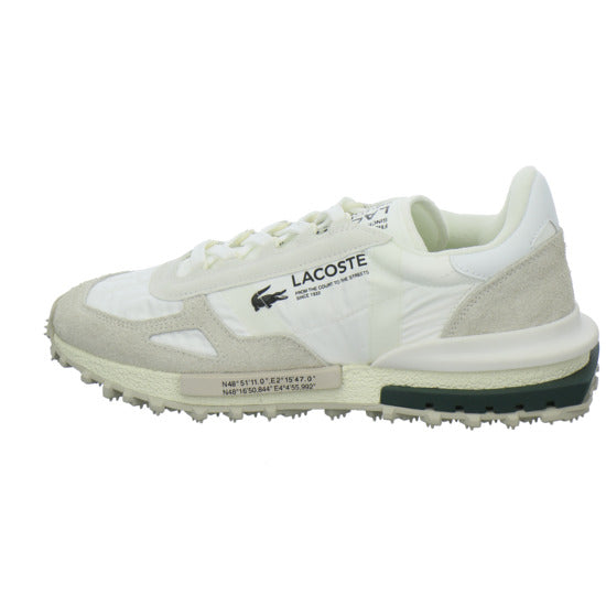 Lacoste Elite Active Schnürhalbschuhe Weiß-kombi - 360° Ansicht