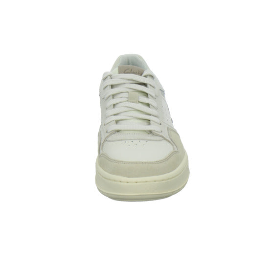 Clarks Courtlite 2 Low Schnürhalbschuhe Weiß-kombi - 360° Ansicht