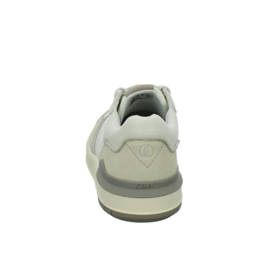 Clarks Courtlite 2 Low Schnürhalbschuhe Weiß-kombi - 360° Ansicht