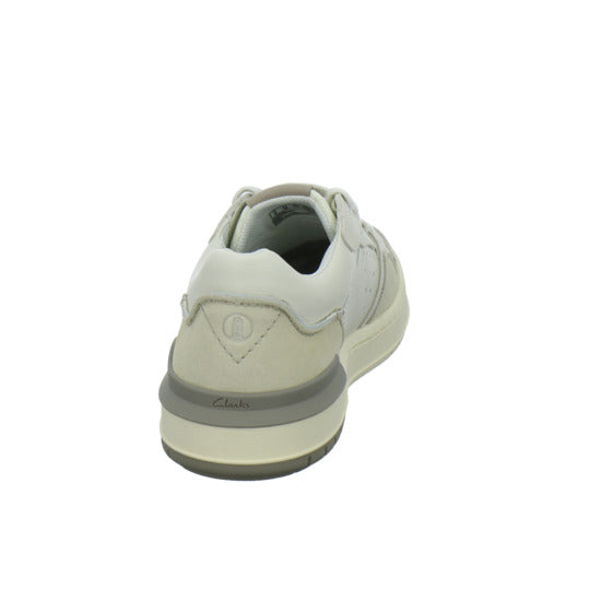 Clarks Courtlite 2 Low Schnürhalbschuhe Weiß-kombi - 360° Ansicht