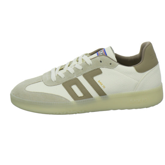 Back 70 Schnürhalbschuhe Weiß-kombi - 360° Ansicht