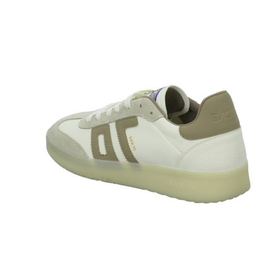 Back 70 Schnürhalbschuhe Weiß-kombi - 360° Ansicht