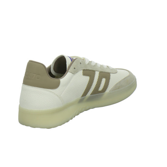 Back 70 Schnürhalbschuhe Weiß-kombi - 360° Ansicht