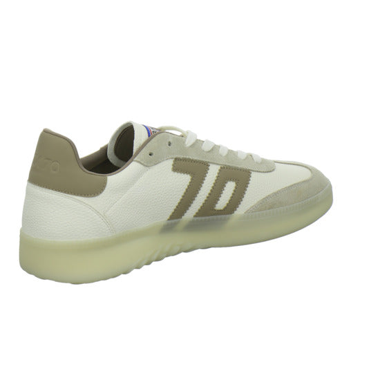 Back 70 Schnürhalbschuhe Weiß-kombi - 360° Ansicht
