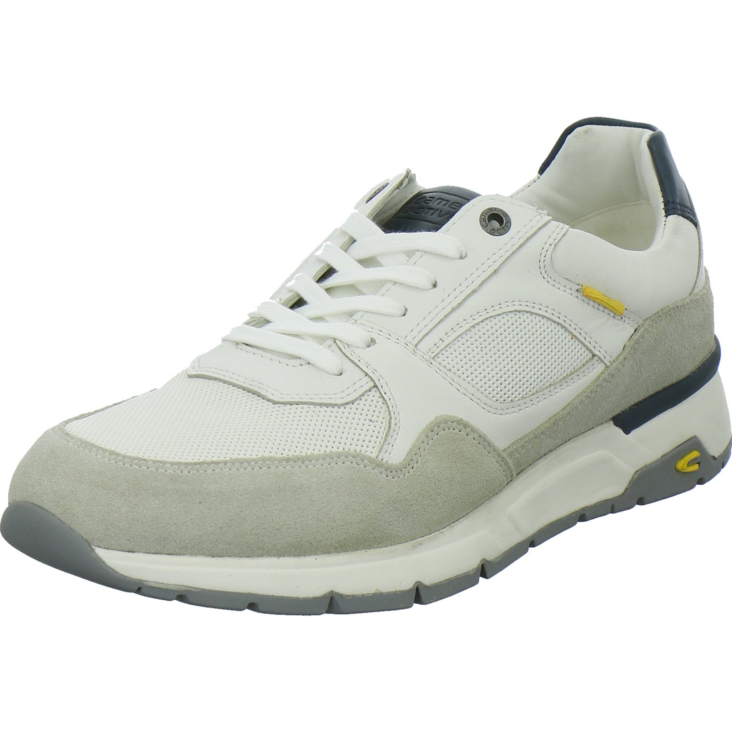 camel active Sneaker Herren Rock Weiß-kombi