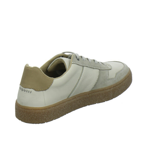 Bugatti Classic Hube Schnürhalbschuhe offwhite - 360° Ansicht