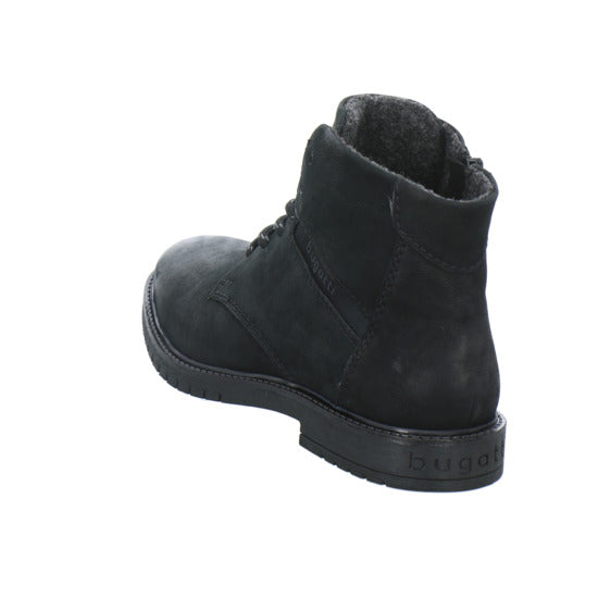 Bugatti Classic Caj Stiefel Schwarz - 360° Ansicht