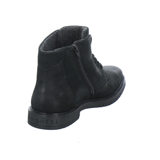 Bugatti Classic Caj Stiefel Schwarz - 360° Ansicht