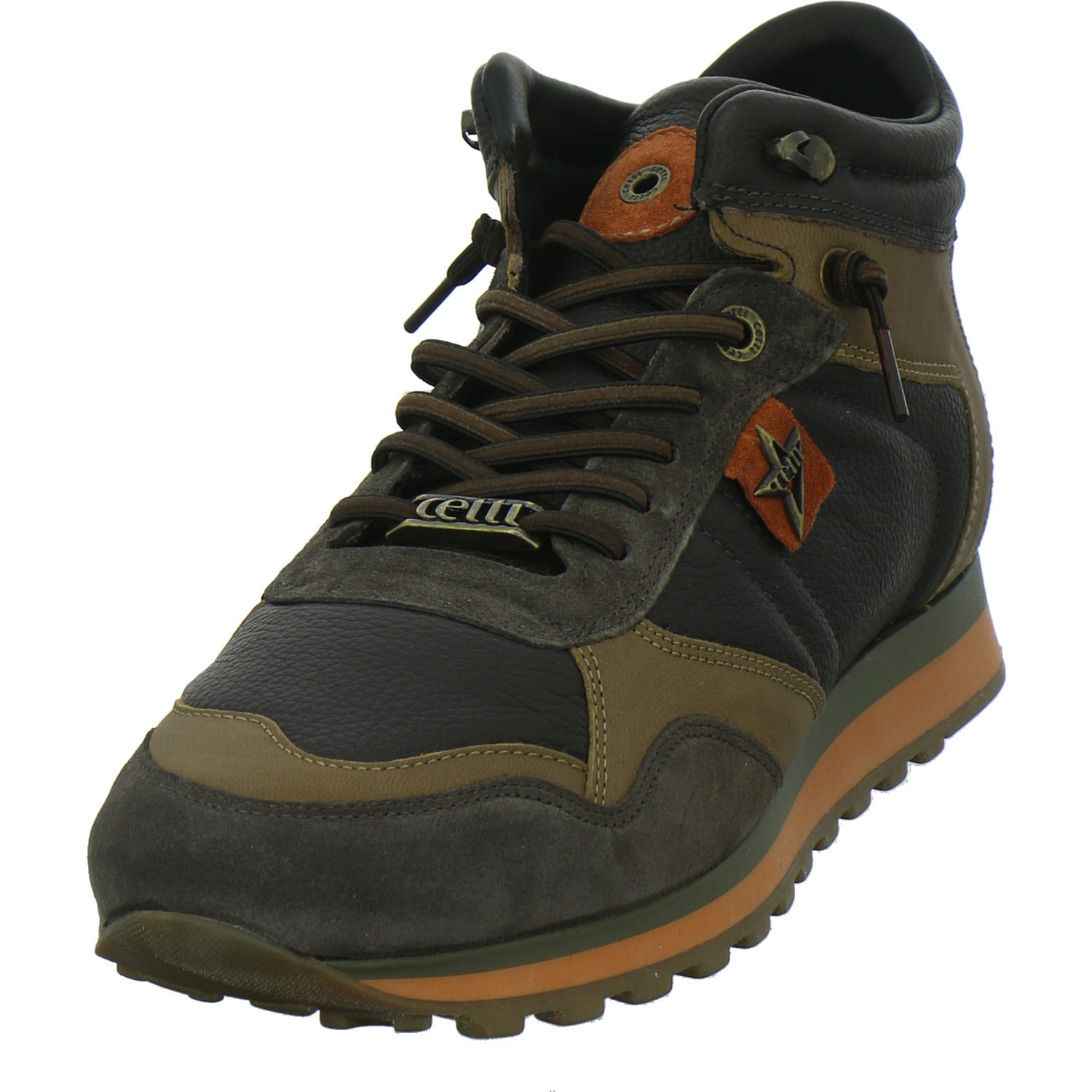 Cetti Stiefel Braun-kombi