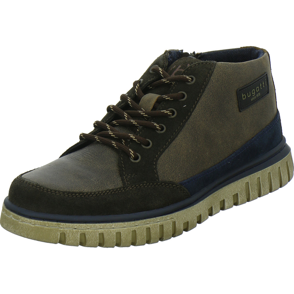 Bugatti Classic Stiefel Herren Warne Braun-kombi