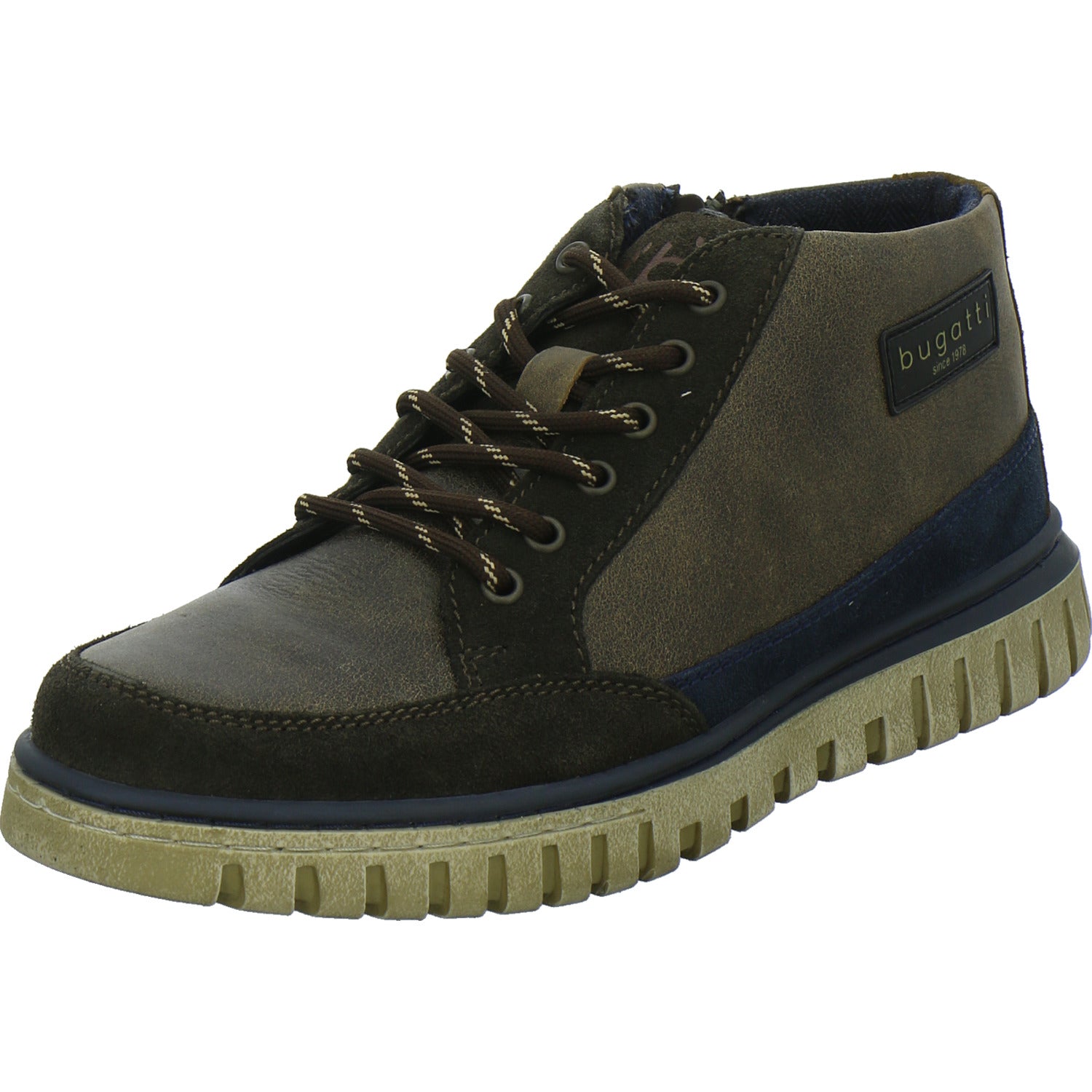 Bugatti Classic Stiefel Herren Warne Braun-kombi