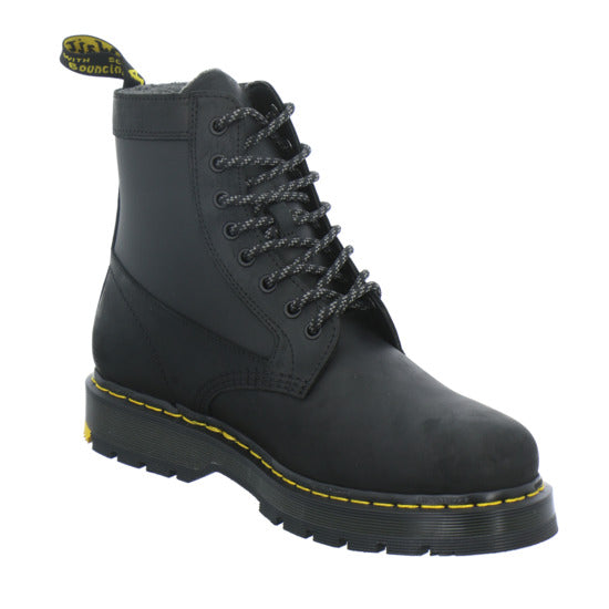 Dr. Martens 1460 Trinity Winterschuhe warm gefüttert Schwarz - 360° Ansicht