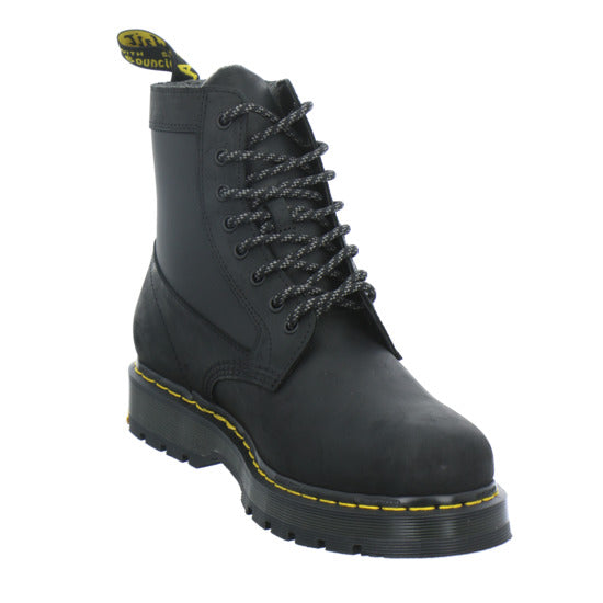Dr. Martens 1460 Trinity Winterschuhe warm gefüttert Schwarz - 360° Ansicht