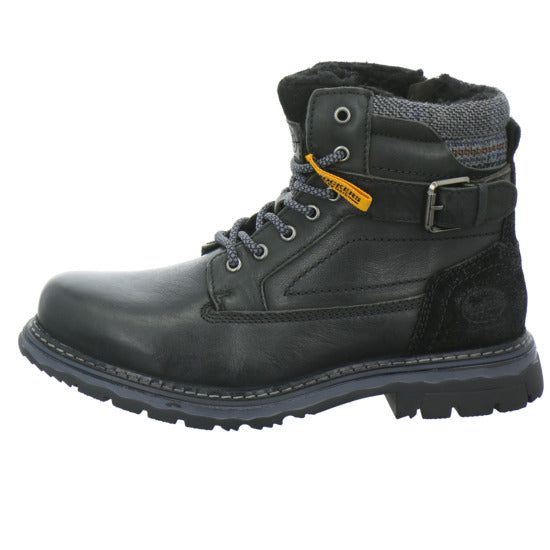 Dockers Winterschuhe warm gefüttert Schwarz - 360° Ansicht