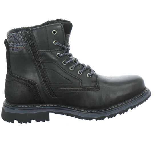 Dockers Winterschuhe warm gefüttert Schwarz - 360° Ansicht