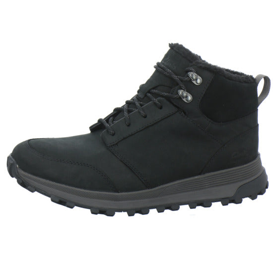 Clarks ATL Trek Up WP Winterschuhe warm gefüttert Schwarz - 360° Ansicht
