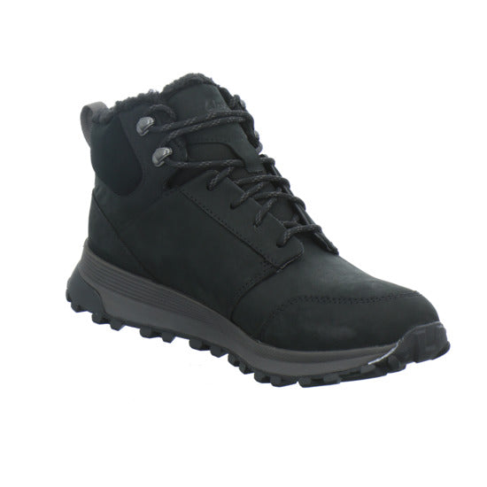 Clarks ATL Trek Up WP Winterschuhe warm gefüttert Schwarz - 360° Ansicht