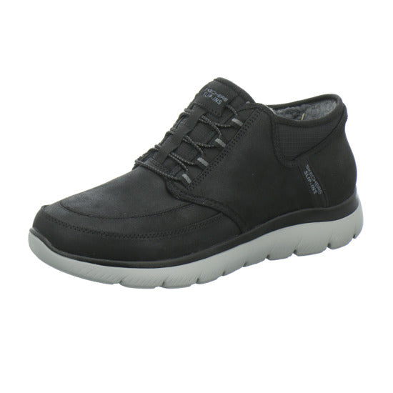 Skechers Winterschuhe Herren Summits Slip Ins Schwarz