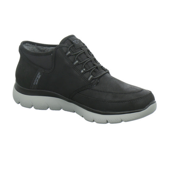 Skechers Winterschuhe Herren Summits Slip Ins Schwarz