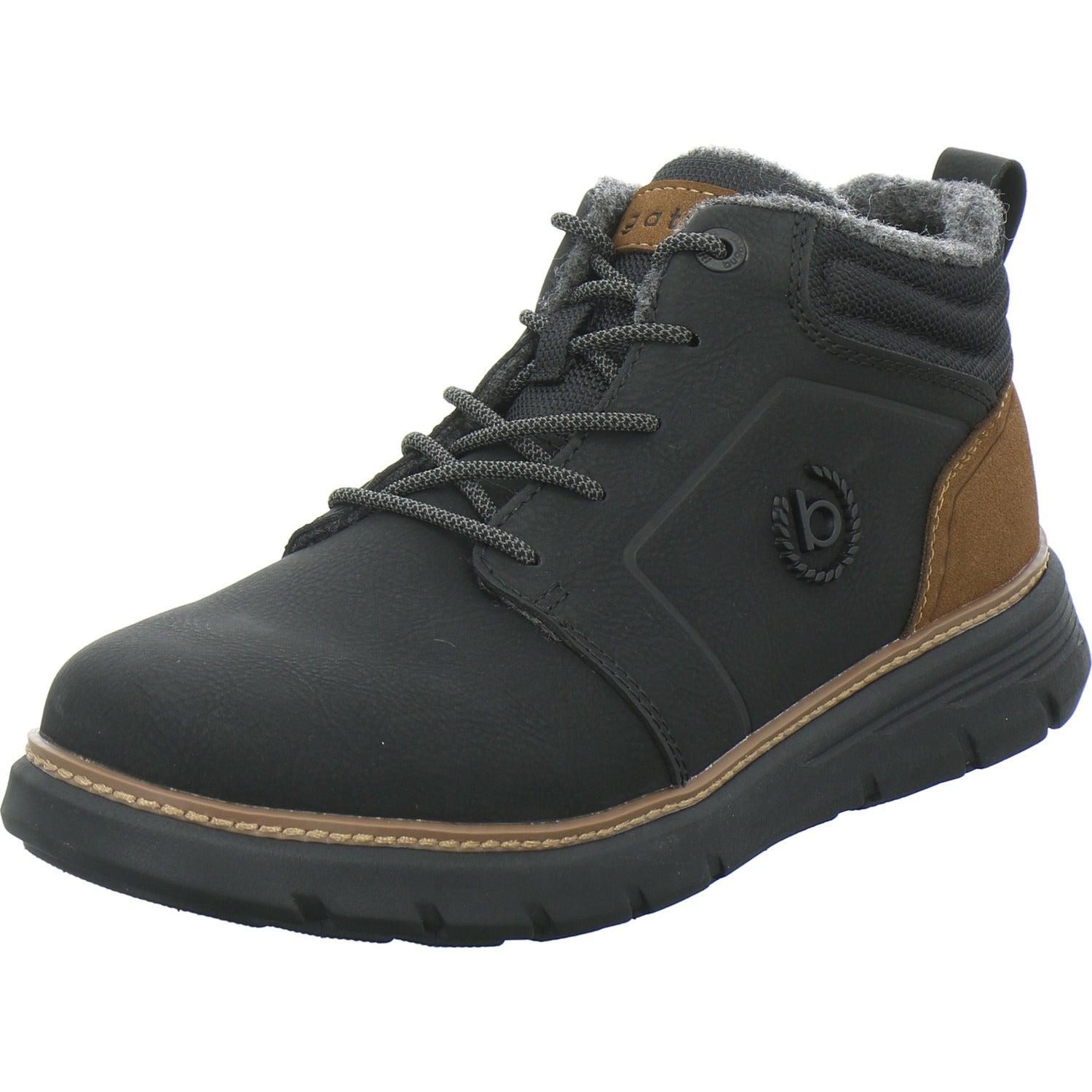 Bugatti Classic Winterschuhe Herren Palau Schwarz