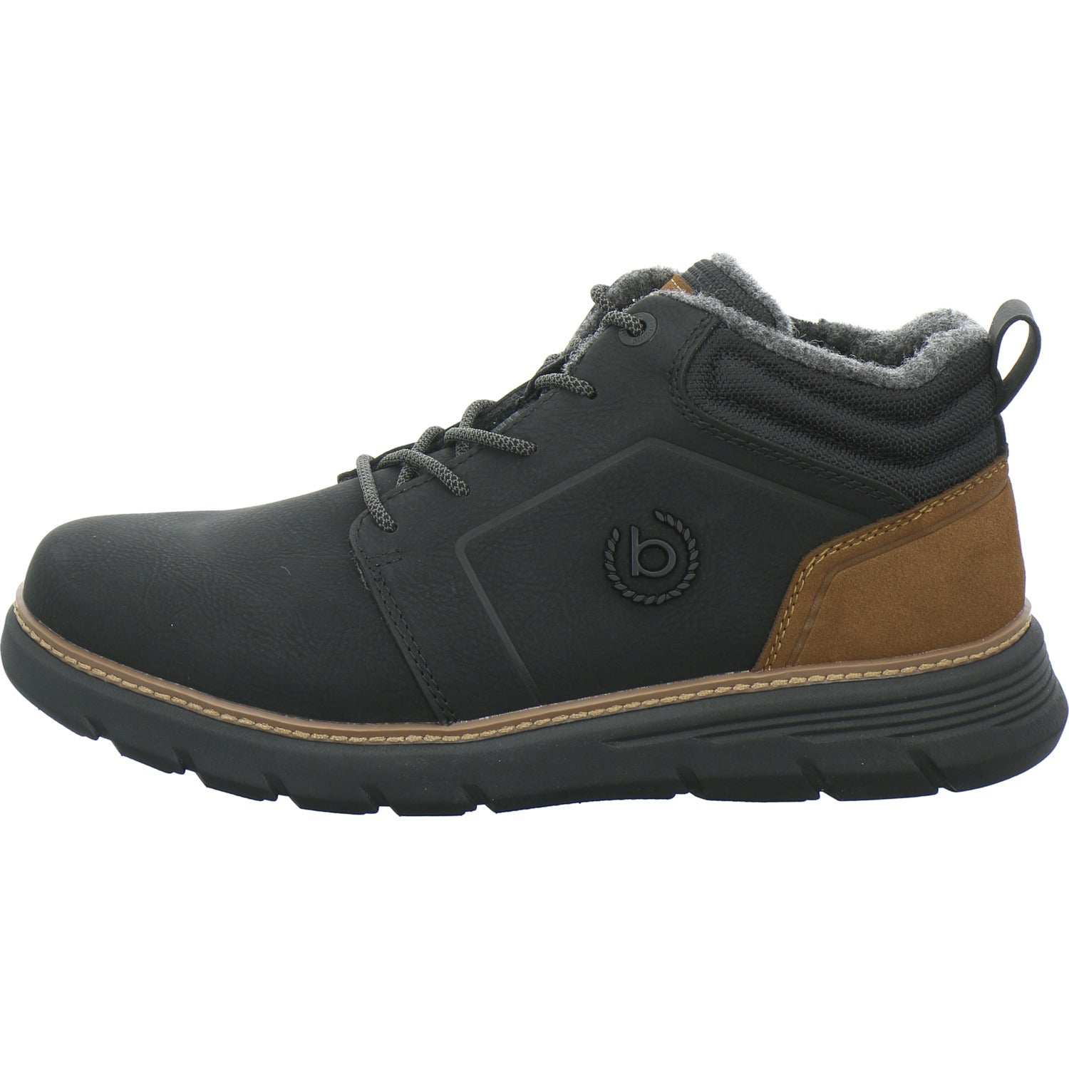Bugatti Classic Winterschuhe Herren Palau Schwarz