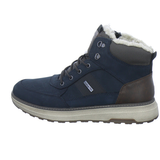 Rieker Winterschuhe Herren Blau-kombi