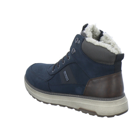 Rieker Winterschuhe Herren Blau-kombi