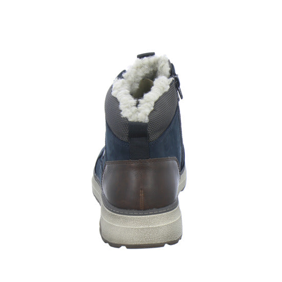 Rieker Winterschuhe Herren Blau-kombi