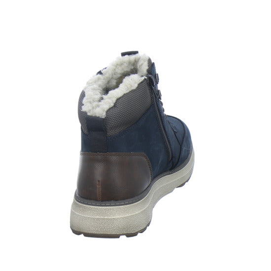 Rieker Winterschuhe Herren Blau-kombi