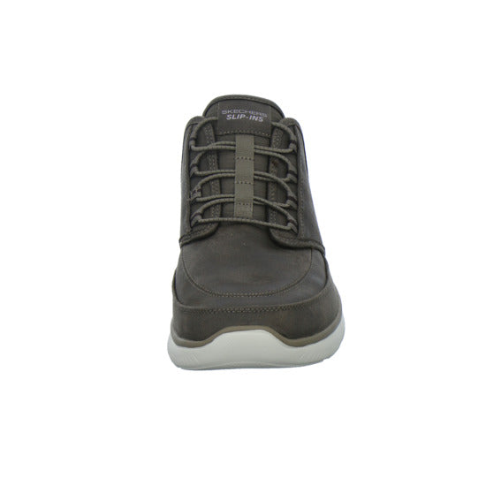 Skechers Winterschuhe Herren Summits Slip Ins Dunkelbraun