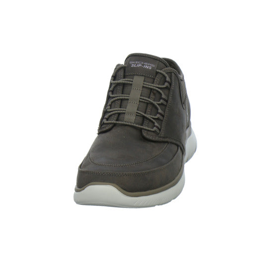 Skechers Winterschuhe Herren Summits Slip Ins Dunkelbraun