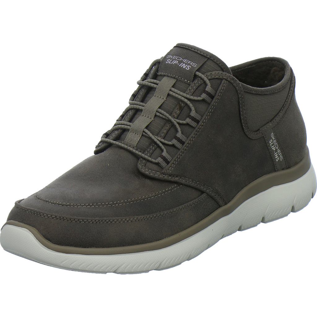 Skechers Winterschuhe Herren Summits Slip Ins Dunkelbraun