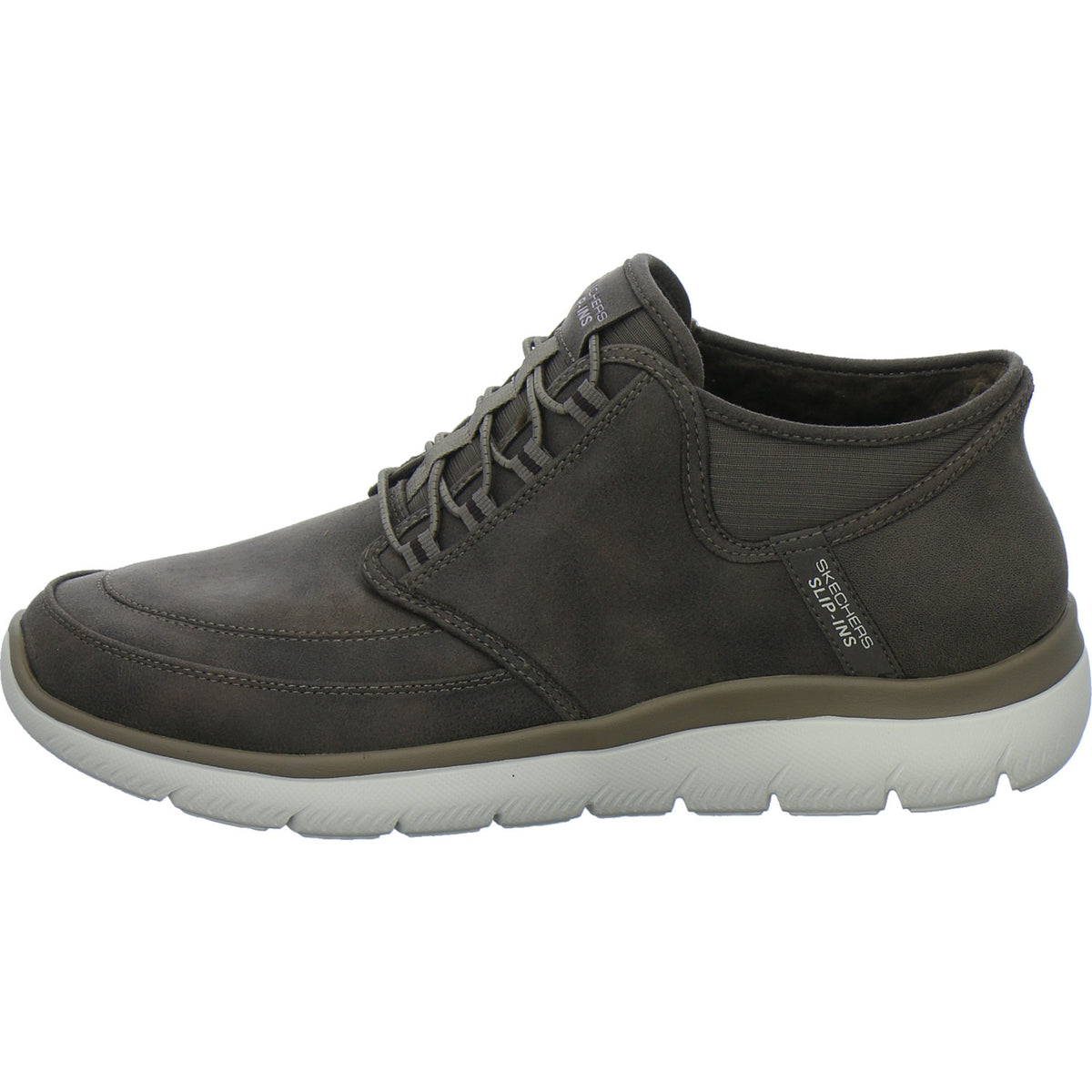 Skechers Winterschuhe Herren Summits Slip Ins Dunkelbraun