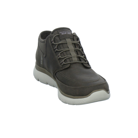 Skechers Winterschuhe Herren Summits Slip Ins Dunkelbraun