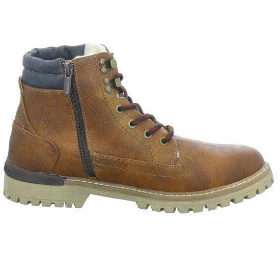 Mustang Winterschuhe warm gefüttert Mittelbraun - 360° Ansicht